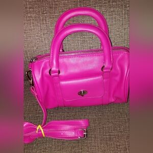 New Vibrant Pink Satchel Bag